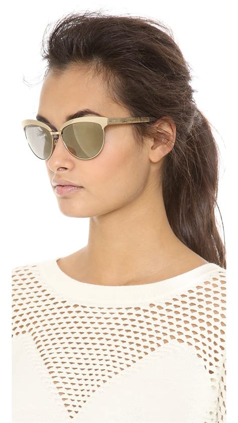 gray cat mirror sunglasses gucci|cat eye gucci sunglasses women's.